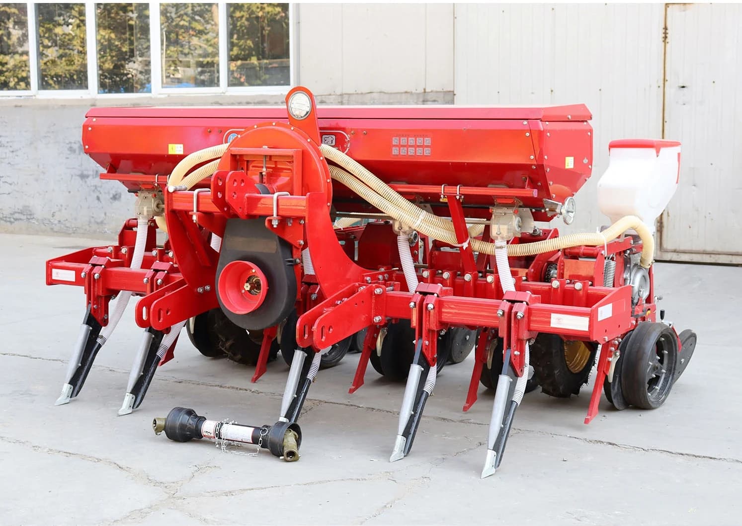 Farming Equipment Maize Seeder 5 Row Air Suction Corn Planter with Fertilizer